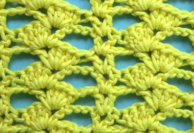 Ажурный узор.