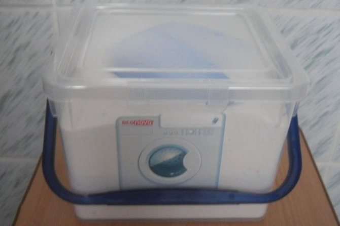 хранение стирального порошка