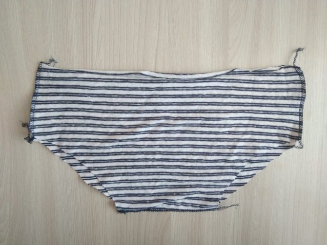 как сшить детские трусики