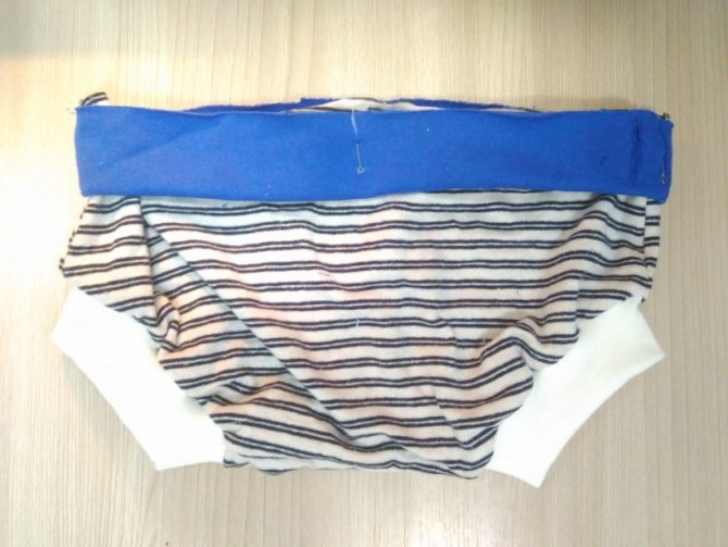 как сшить детские трусики