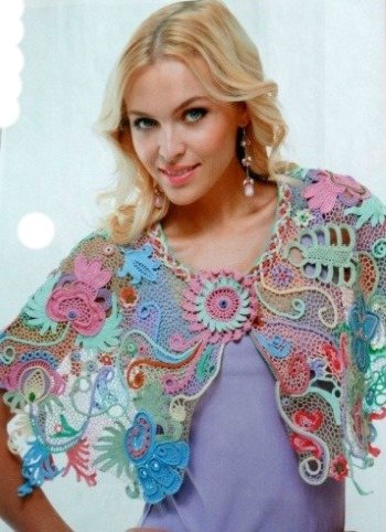 Как связать пончо крючком для женщин, девочек. Схемы и описание