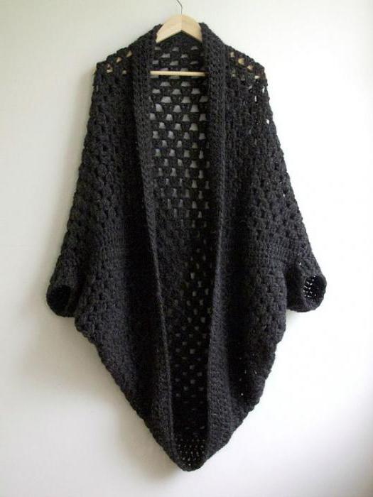 кофта крючком для начинающих схема