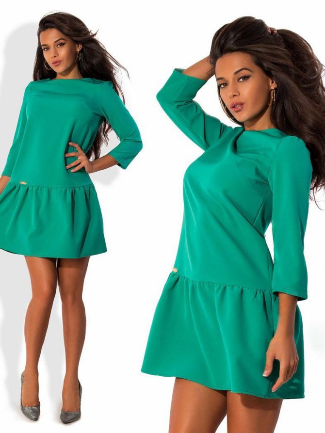 короткое платье