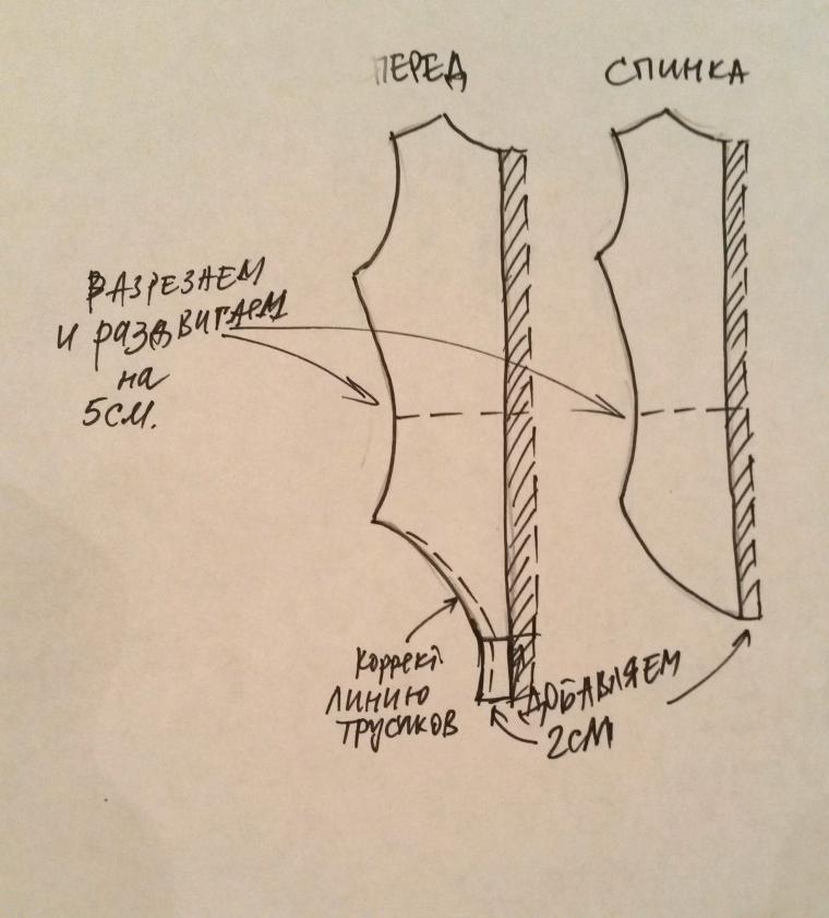 купальник для танцев