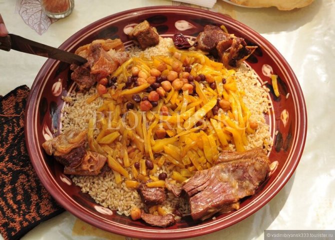 Плов с горохом нут-пошаговые рецепты с фото