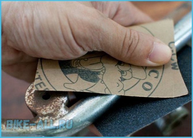 Ржавчина на велосипеде