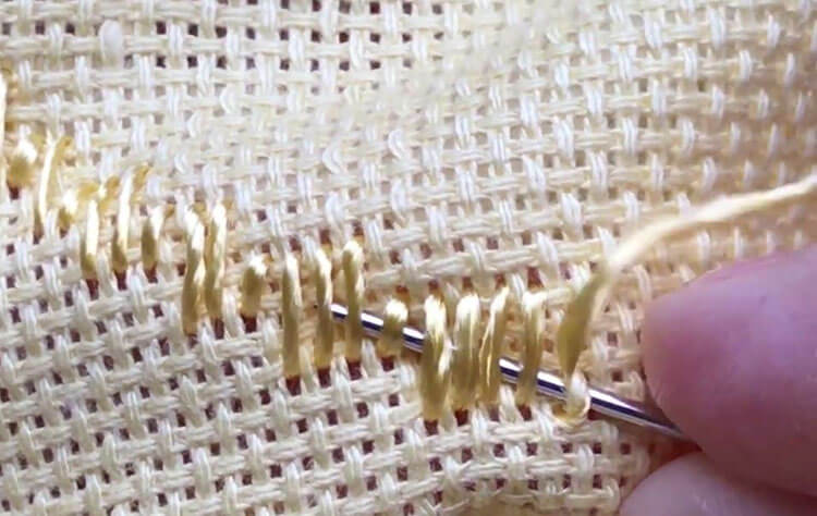 техника вышивки 10