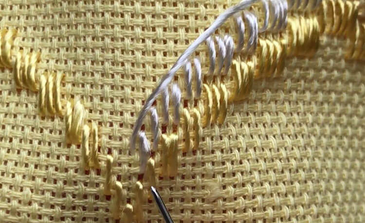 техника вышивки 13