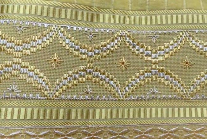 техника вышивки 16