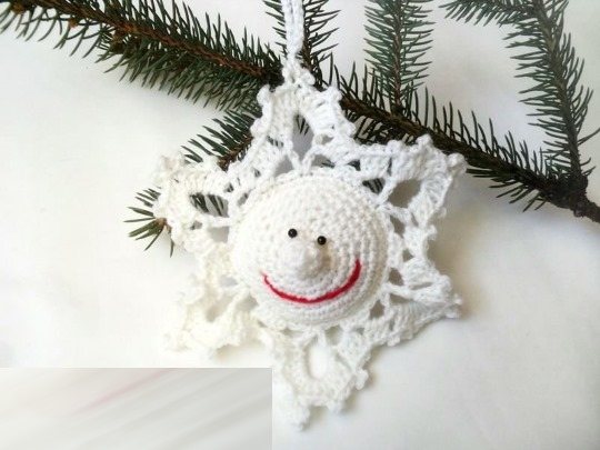 Вязание снежинок крючком. Схемы и описание для начинающих. Видео-уроки