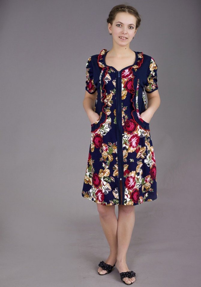 Выбираем модный женский халат: модели и фото халатов для дома