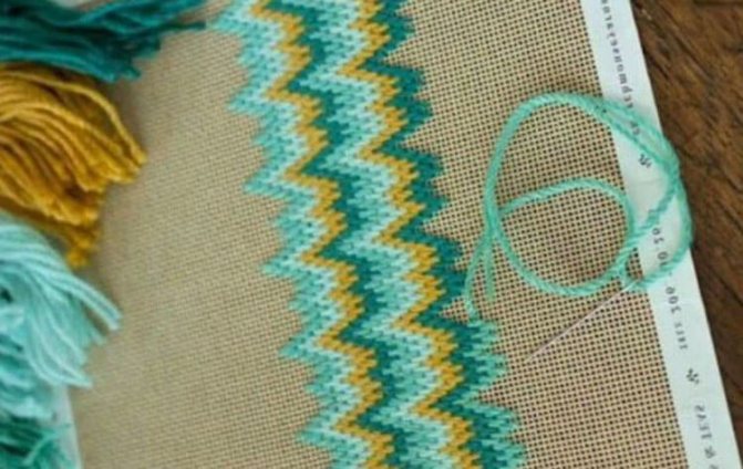 вышивка барджелло 20